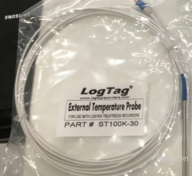 Đầu dò nhiệt độ Logtag ST100K-30
