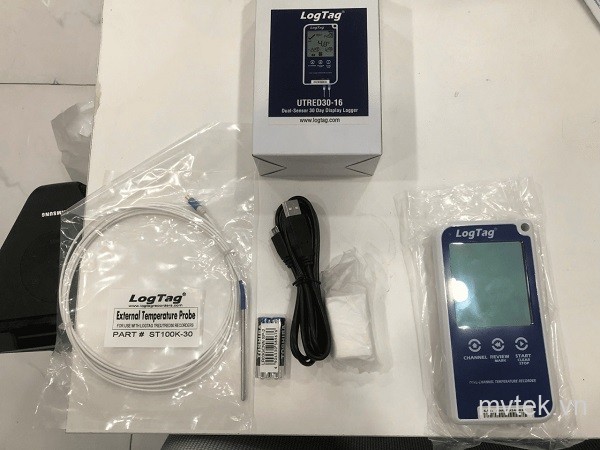 Thiết bị ghi dữ liệu nhiệt độ LogTag UTRED30-16 DC (2 Kênh)