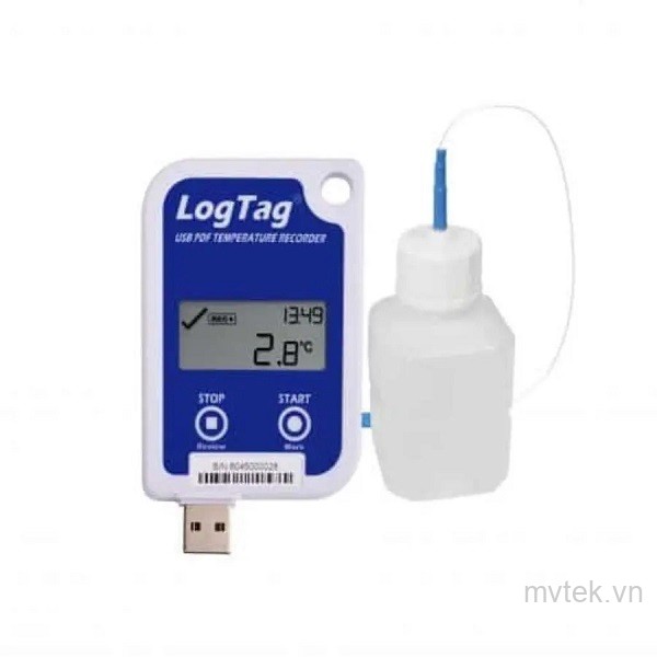 Nhiệt kế tự ghi dành cho vắc-xin LogTag UTRED-16 ( -40°C đến +99°C )