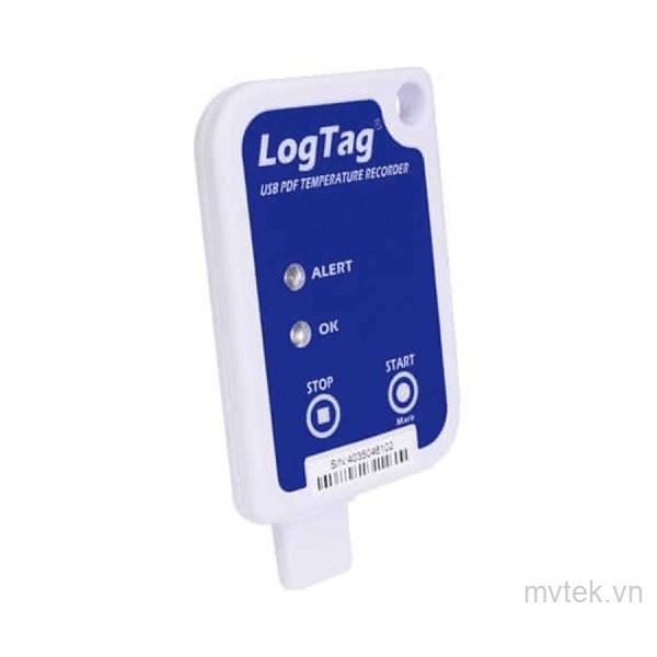 Thiết bị ghi dữ liệu nhiệt độ PDF USB dùng một lần LogTag USRIC-16
