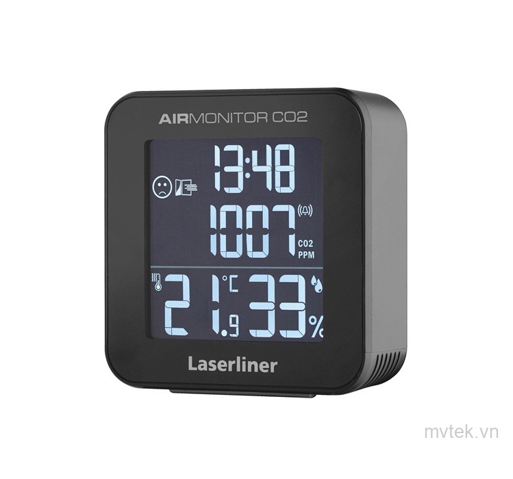 Máy đo chất lượng không khí Laserliner 082.427A (CO2, nhiệt độ, độ ẩm, timer)