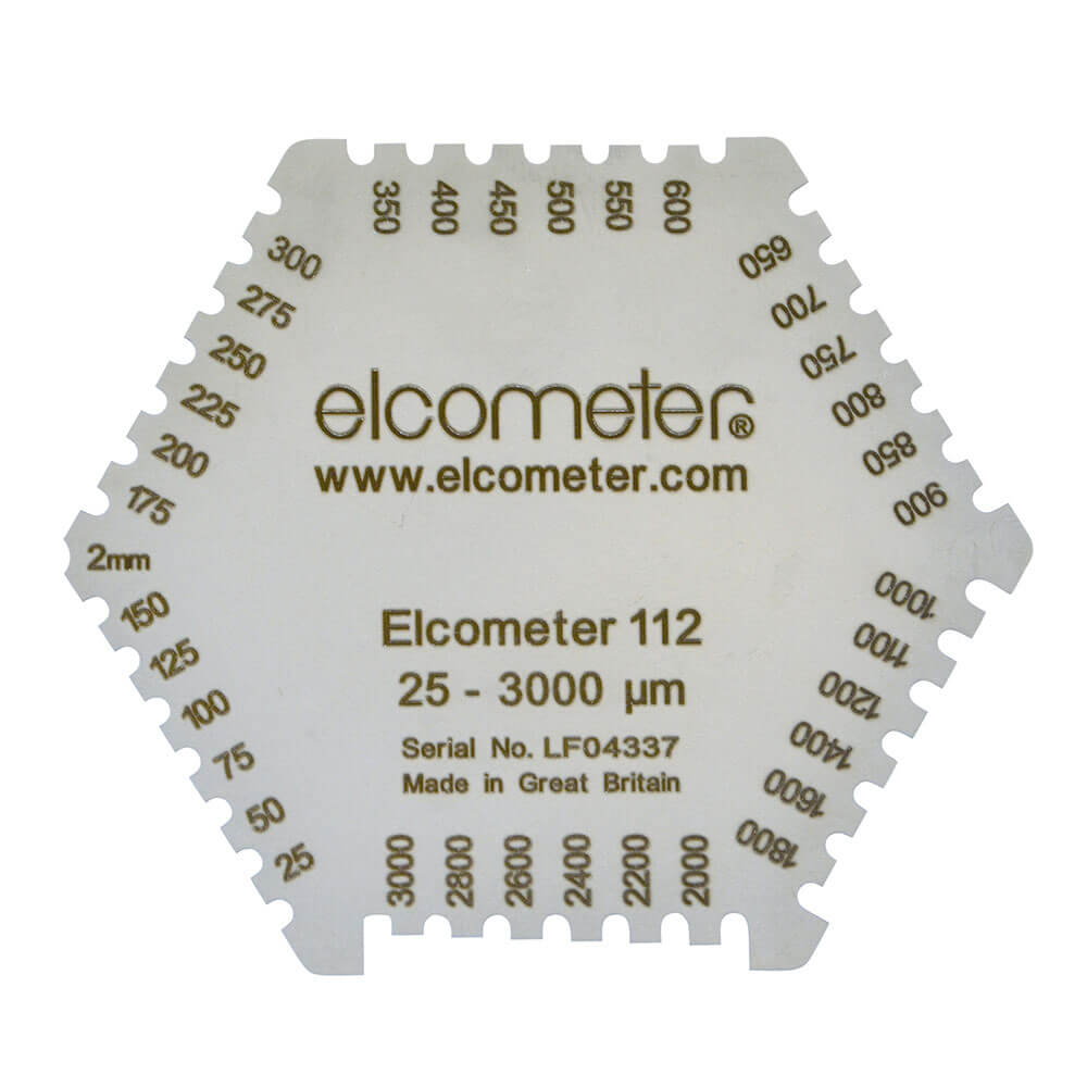 Lược đo độ dày lớp sơn ướt nhôm Elcometer B112AL12473-3
