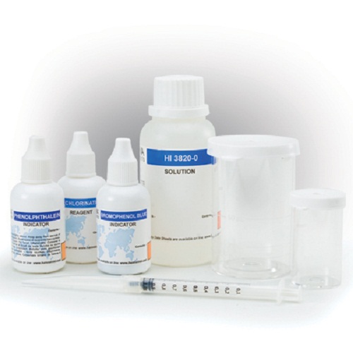 Bộ Test Kits đo Acidity (CaCO3) Hanna Hi 3820, 0-500 mg/L (ppm)