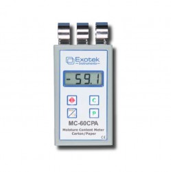 Máy đo độ ẩm giấy Exotek MC-60CPA, 0-33%