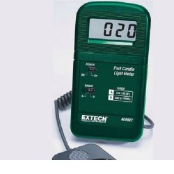 Máy đo cường độ ánh sáng Extech 401027, 0-2000 Fc