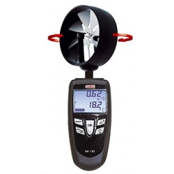 Máy đo tốc độ gió, lưu lượng gió, nhiệt độ Kimo LV 120E (35m/s)