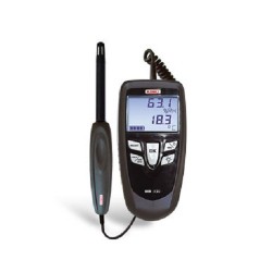 Máy đo tốc độ gió, lưu lượng gió, nhiệt độ Kimo LV 102E (25m/s)