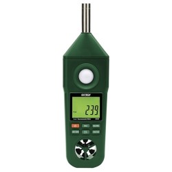Máy đo nhiệt độ, độ ẩm, ánh sáng, tốc độ gió, độ ồn Extech EN300