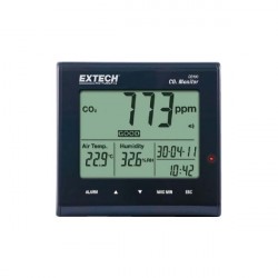 Đồng hồ đo khí CO2/Nhiệt độ/Độ ẩm Extech CO100, 0-9.999ppm/1ppm
