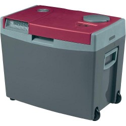 Tủ lạnh di động mini Mobicool G35 DC/AC, 35 lít, đỏ xám
