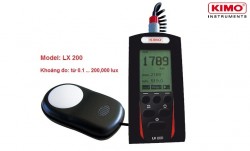 Máy đo cường độ ánh sáng Kimo LX 200