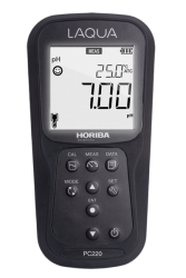Máy đo pH / thế ôxy hóa-khử (ORP) / độ dẫn / tổng hàm lượng chất rắn hòa tan (TDS) / điện trở / độ mặn cầm tay HORIBA PC220-K