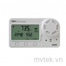 Máy đo nhiệt độ, độ ẩm, khí CO2 tự ghi Hobo MX1102