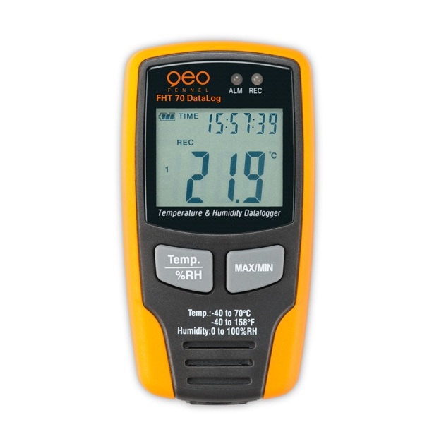 Máy đo độ ẩm và nhiệt độ tự ghi Geo Fennel FHT 70, (-40 ... +70oC, 0–100% RH dataloger)