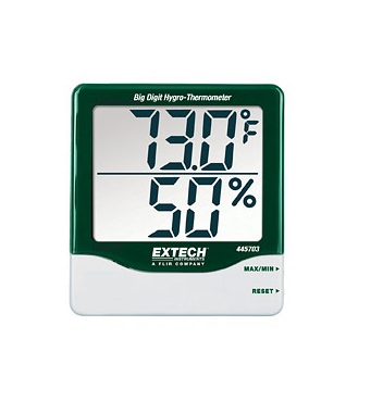 Nhiệt ẩm kế Extech 445703, -10-60°C, 10% - 99%