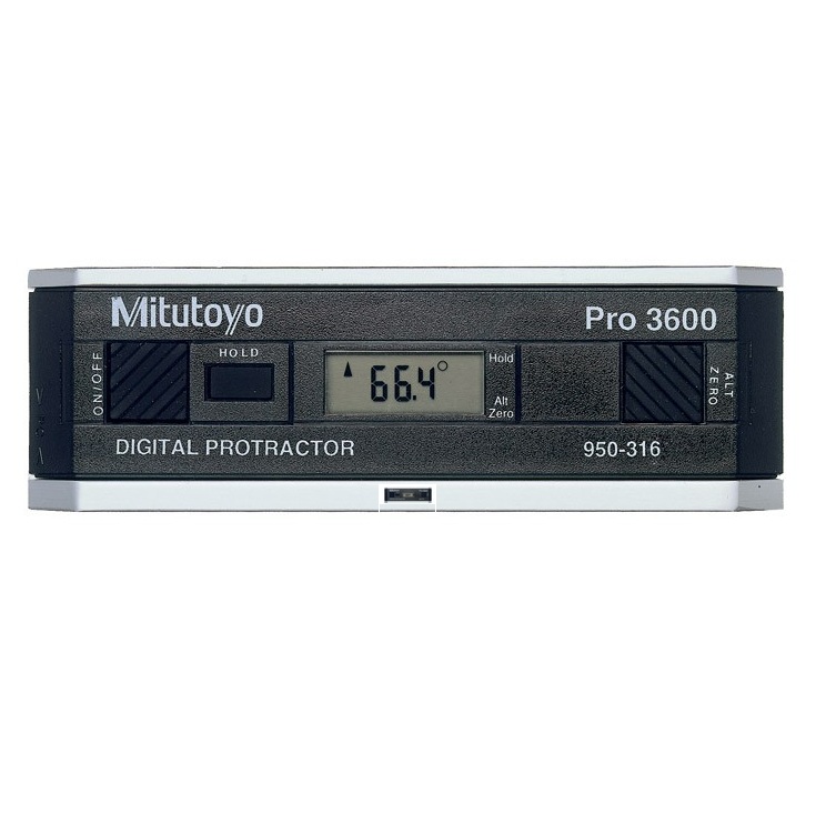 Thước thủy (Nivo) điện tử Mitutoyo 950-318 (Pro 3600), 360°/0.01°