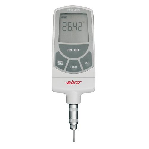 Máy đo nhiệt độ đầu dò Ebro TFX 430+TPX330, (-100 đến 500°C)