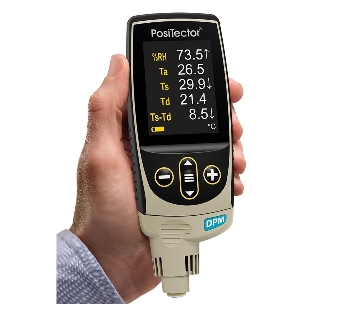 Máy đo môi trường điểm sương bề mặt đầu dò liền Defelsko DPM3