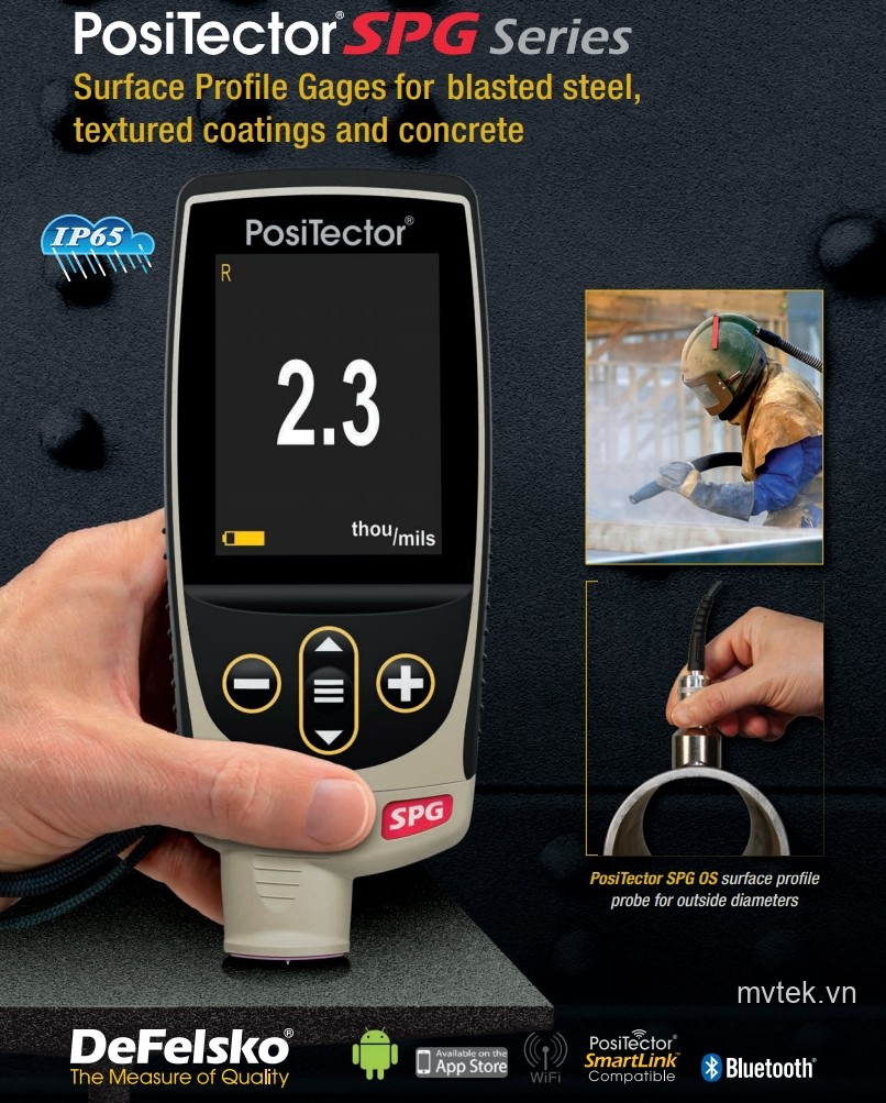Máy đo độ nhám bề mặt Defelsko PosiTector SPG3