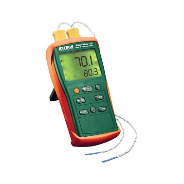 Máy đo nhiệt độ tiếp xúc 2 kênh kiểu K Extech EA10
