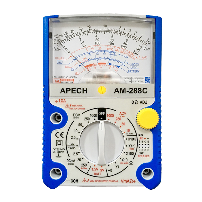 Đồng hồ vạn năng hiện kim APECH AM-288C