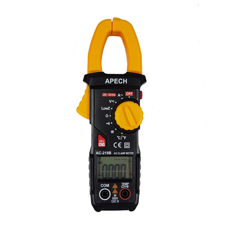 Ampe kìm đo dòng điện AC hiện số APECH AC 218B