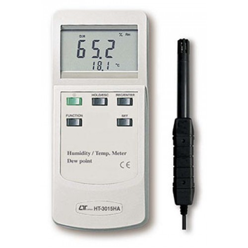 Máy đo nhiệt độ/ độ ẩm môi trường và nhiệt độ điểm sương LUTRON HT-3015HA