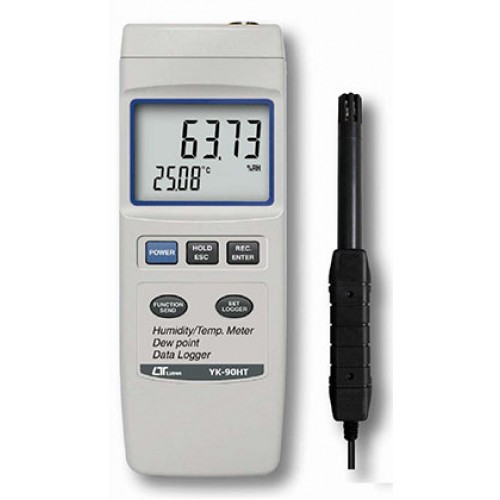 Máy đo nhiệt độ/ độ ẩm môi trường và nhiệt độ điểm sương LUTRON YK-90HT