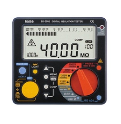Thiết bị đo điện trở cách điện hiện số Kaise SK 3502
