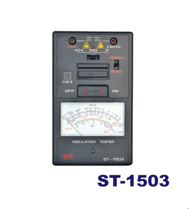 Thiết bị đo điện trở cách điện hiện kim SEW ST-1503