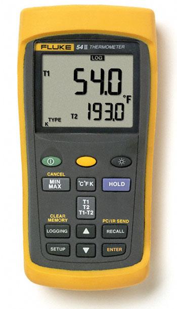Thiết bị đo nhiệt độ tiếp xúc 2 kênh FLUKE 54-II
