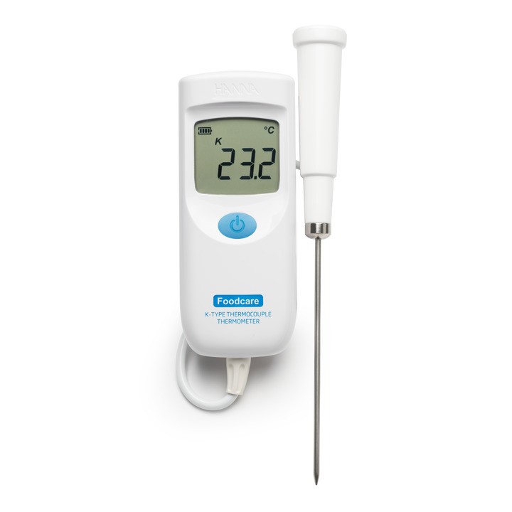 Máy đo nhiệt độ thực phẩm cặp nhiệt kiểu K Hanna HI935007