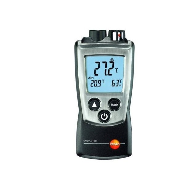 Máy đo nhiệt độ hồng ngoại bỏ túi Testo 810 (0560 0810; -30 ~ +300°C)