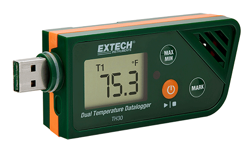 Thiết bị ghi dữ liệu nhiệt độ Extech TH30