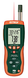 Thiết bị đo nhiệt đô và độ ẩm tích hợp nhiệt kế hồng ngoại Extech HD500 