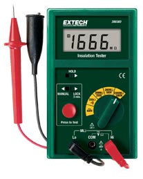 Đồng hồ đo điện trở cách điện Extech 380360