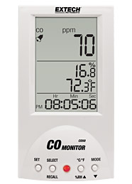  Máy đo khí CO/ nhiệt độ và độ ẩm không khí Extech CO50