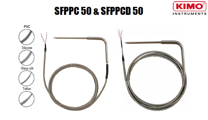 Sensor đo nhiệt độ Kimo SFPPC50-SFPPCD50