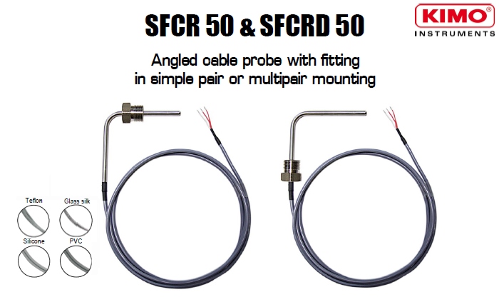 Sensor đo nhiệt độ Kimo SFCR50-SFCRD50
