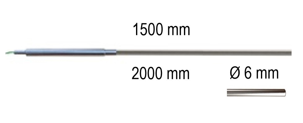 Sensor đo nhiệt độ tiếp xúc nhiệt độ cao Kimo SIK-1500HT