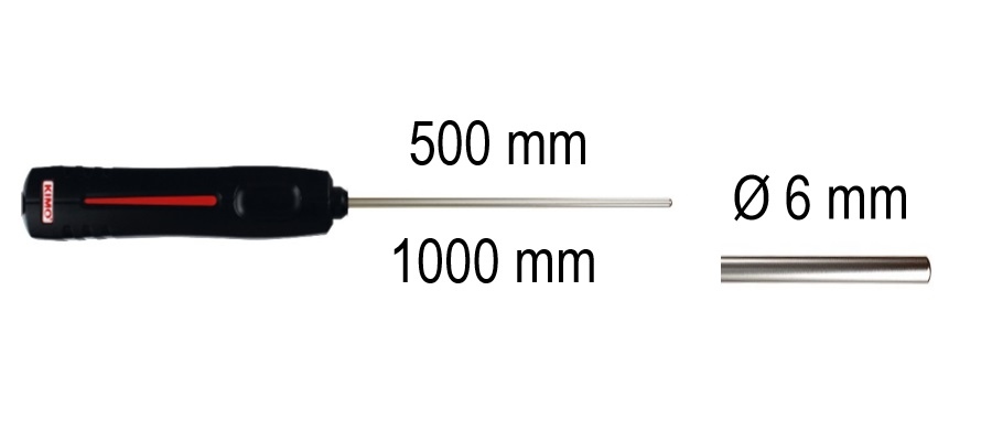 Sensor đo nhiệt độ tiếp xúc nhiệt độ cao Kimo SIK-500-1000HT