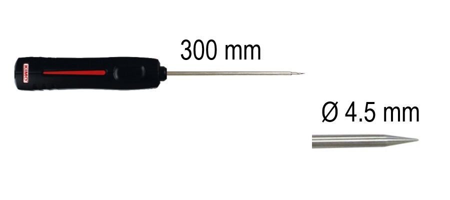 Sensor đo nhiệt độ tiếp xúc đầu đo nhọn Kimo SPK-300
