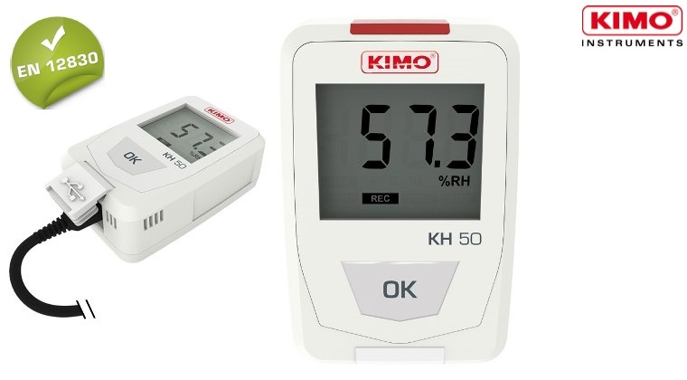 Datalogger ghi nhiệt độ và độ ẩm Kimo KH50