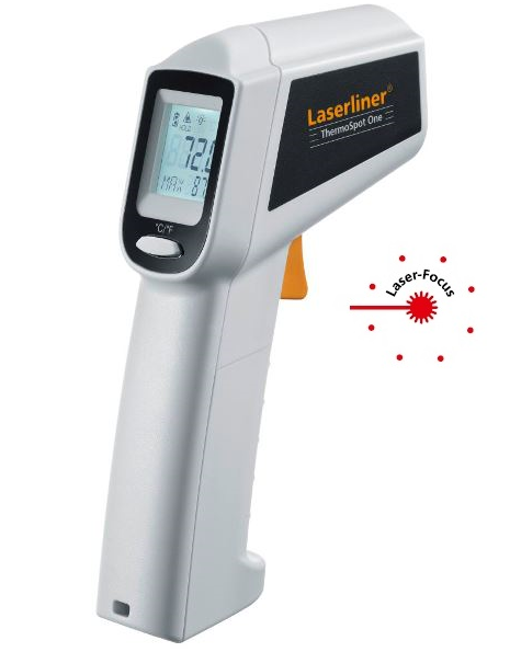 Máy đo nhiệt độ bằng hồng ngoại Laserliner 082.040A (-38°C - 365°C)