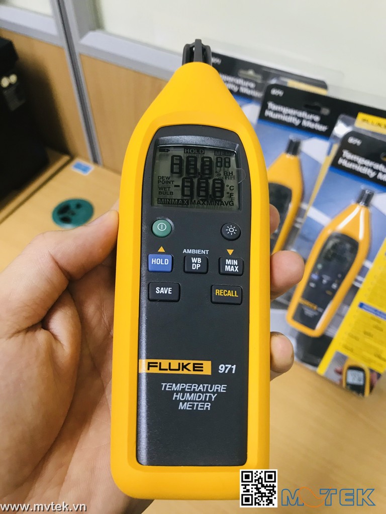 Thiết bị đo nhiệt độ, độ ẩm FLUKE 971 (60°C, 95%)