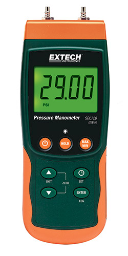 Máy đo chênh áp 29psi Extech SDL720