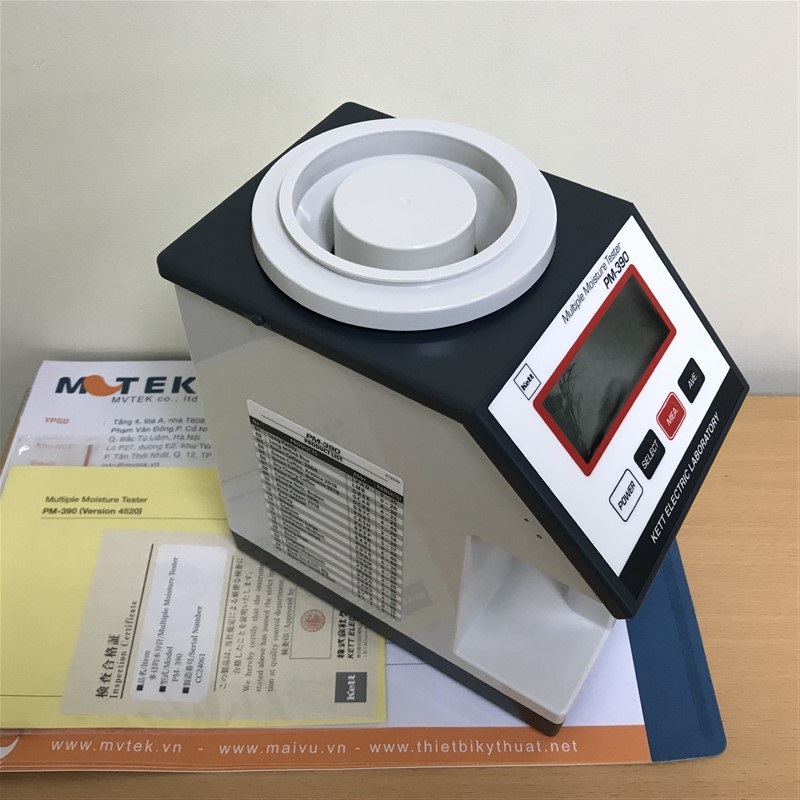 Máy đo độ ẩm nông sản, ngũ cốc Kett PM 390