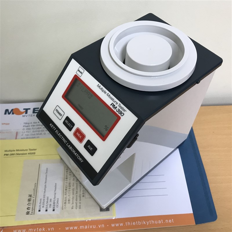 Máy đo độ ẩm nông sản, ngũ cốc Kett PM 390