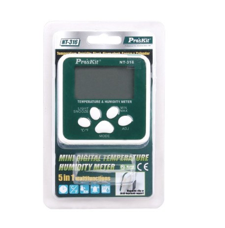 Đồng hồ đo nhiệt độ, độ ẩm Pro'skit NT-316