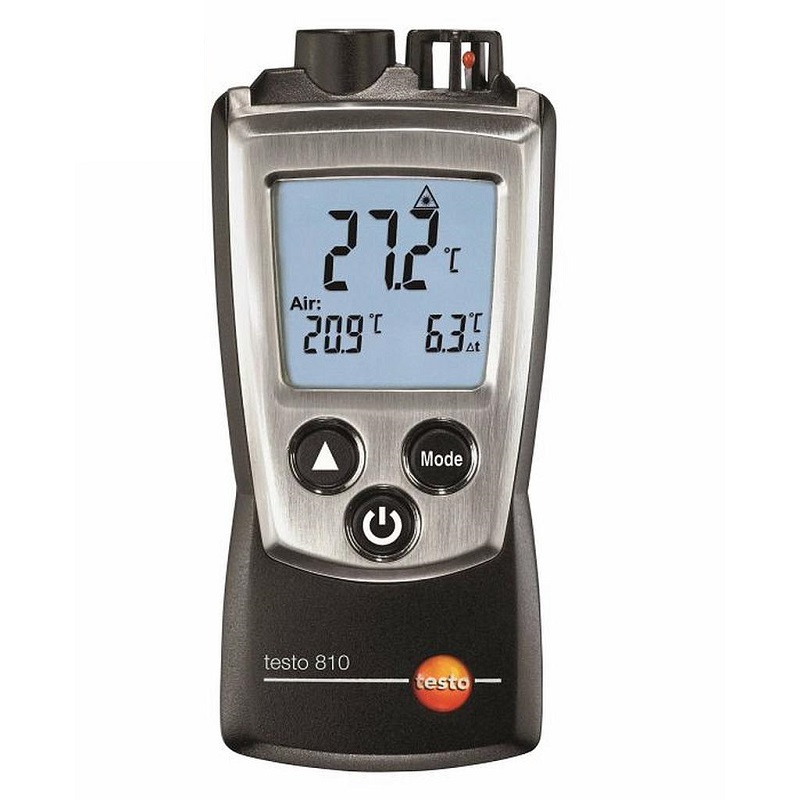 Máy đo nhiệt độ hồng ngoại bỏ túi Testo 810 (-30 ~ +300 °C)